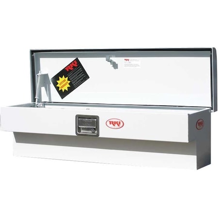 Strike3 43S 43 in. Steel Side Box - White - 43in. - Steel ST3646797