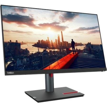 Lenovo P24h-30, 24 inch QHD Docking monitor with IPS, HDR10, LTPS stand with phone slot 63B3GAR6US