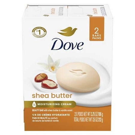 Dove Nourishing Care Shea Butter Beauty Bar Soap, 4.25 Ounce, 24PK 7624