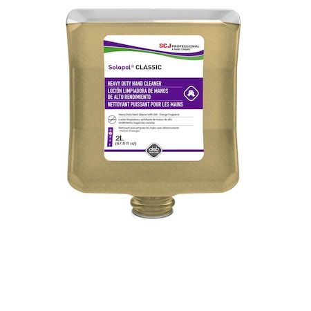 Solopol Hand Soap, 2 l, Beige, Orange, Liquid SOL2LT