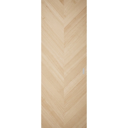 Sartodoors Hidden Barn, Ego 5005 Natural Oak, Wood Veneer Doors, Magic Concealed Sliding Set, 36 x 80 EGO5005HB-SNA-36