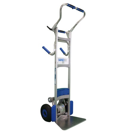 Sano Liftkar Pro Fold-L Pistol Grip Stairclimbing Hand Truck 245 Lbs. Cap., Pneumatic Wheels LH SP11FL01PI02