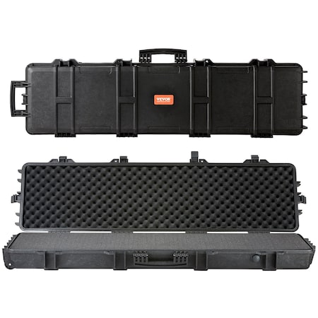 Vevor Rifle Case Rifle Hard Case 42 inch with 3 Layers Fully-protective Foams 1043513