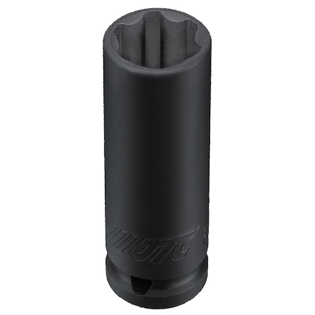 Jtc Auto Tools Ford anti-deformation wheel nut socket - 19mm 6-point with protective rib design, 1/2in drive 6793