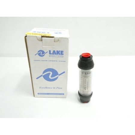 Lake Monitors 0-5GPM 1/2IN NPT VARIABLE AREA FLOW METER B3A6HB05QS
