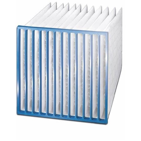 Viledon / Freudenberg 6 Pocket Filter with Frame, 23 in W x 8 in D x 47 in H, 2PK 000-040