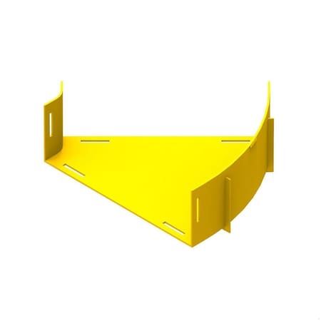 Leviton Flat Elbow Raceway, SWHEL Series, Yellow SWHEL-45D