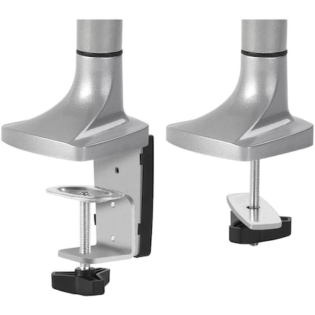 Siig EASILY ADJUST THE HEIGHT AND ANGLE OF YOUR MONITOR FOR A MORE ERGONOMIC WORKSPAC CE-MT2D12-S1