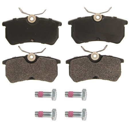Wagner Brake QuickStop Rear Disc Brake Pad Set Semi-Metallic,  ZX886