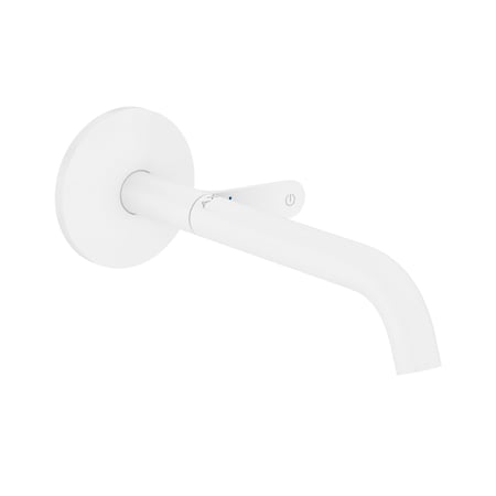 Axor One Wall-Mounted Single-Handle Faucet Select, 1.2 GPM in Matte White 48112701