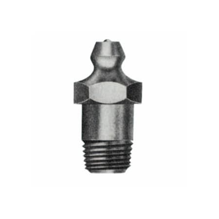 Alemite Leakproof Fittings, Straight, 1 in, Male/Male, 1/8 in (PTF), 50PK 025-LAGN-1634-B