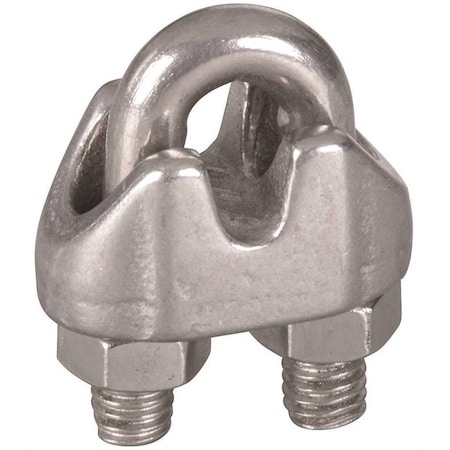 National Hardware 0.12 in. N830312 Cable Clamps  Stainless Steel 7183221