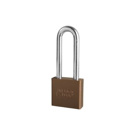 Master Lock Co Padlock 3in Shackle Aluminum Brown A1307KD BRN