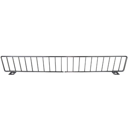 Angola Wire Products Chrome Divider, Fits Lozier/Madix Style Shelf, 3" x 21" Size, Chrome, PK50 C-FD321CN-7