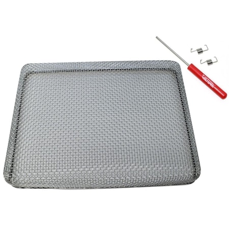 Backseat 9.75 in. RV Bug Screen for RV Water Heater Vents, Carded BA654179