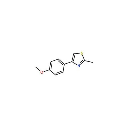 Ak Scientific 4-(4-Methoxyphenyl)-2-methylthiazole (250mg), CAS 50834-78-1 V6290-250mg