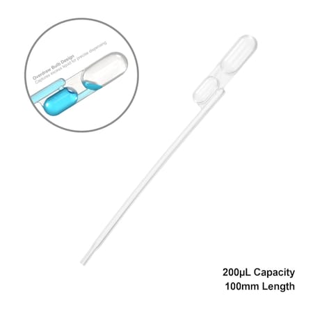 Mtc Bio Exact Volume Transfer Pipette 300uL strl, 1000PK E9500-300