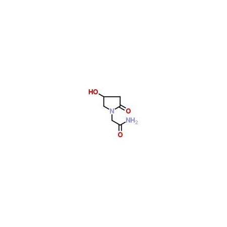 Ak Scientific 4-Hydroxy-2-oxopyrrolidine-N-acetamide (25g), CAS 62613-82-5 C959-25g