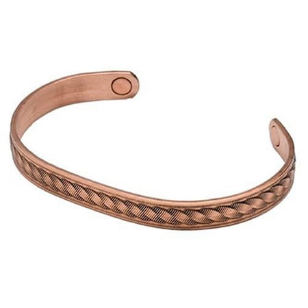 Sabona Rope Magnetic Wristband - Copper, Extra Large 53670