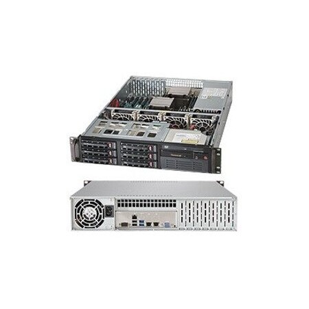 Supermicro SuperServer Dual LGA2011 650W 2U Rackmount Server BareboneSystem SYS-6028R-TT