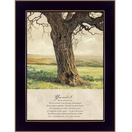 Homeroots Forever Black Framed Print Wall Art 415335
