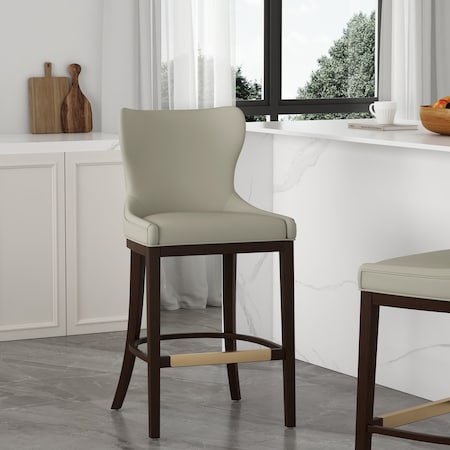 Manhattan Comfort Blair Barstool in Stone BS023-ST