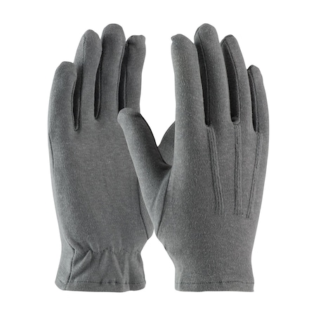 Century Glove 100% Cotton Dress Glove with Raised Stitching on Back, Open Cuff, 12PK 130-100GM