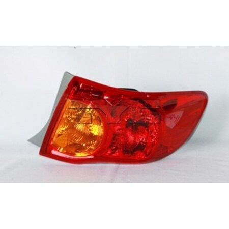 Tyc Capa Certified Tail Light Assembly 11-6277-00-9