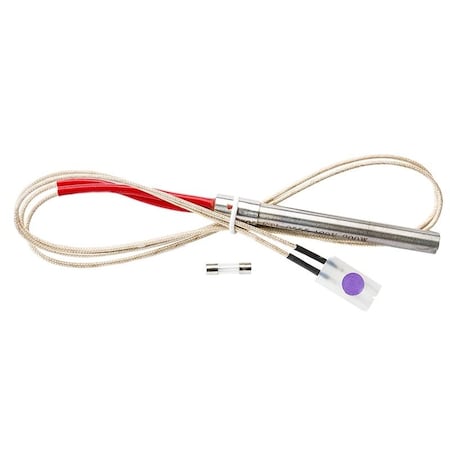 Traeger Replacement Hot Rod, Plastic, RedSilver, For  Pellet Grills BAC432