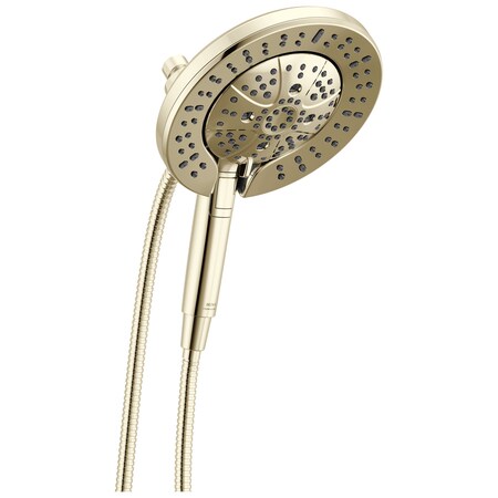Delta Universal Showering Components 7-Setting In2Ition With Proclean In Lumicoat Polished Nickel 58651-PN-PR