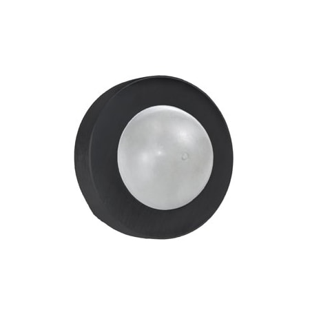 Trimco Wrought Concave Wall Bumper, 622/US19 Matte Black 1270WV.622