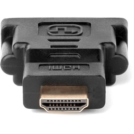 Rocstor Rocstor HDMI to DVI-D Video Cable Adapter - M/F - Gold Connector - Black - 1 Y10A238-B1