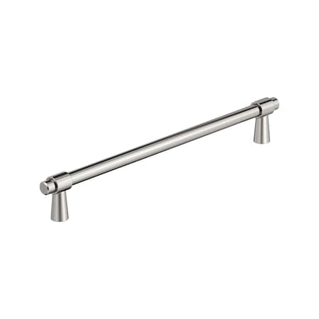Amerock Destine 10-1/16 inch 256mm Center-to-Center Polished Nickel Cabinet Pull BP36902PN