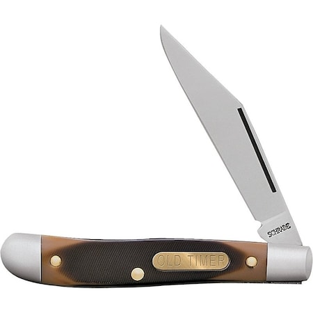 Old Timer Folding Pocket Knife, 2.2 in L Blade, 7Cr17 High Carbon Stainless Steel Blade, 1Blade 12OT