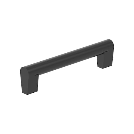 Amerock Composite 5-1/16 inch (128mm) Center-to-Center Matte Black Cabinet Pull, 10PK 10VMP37142MB