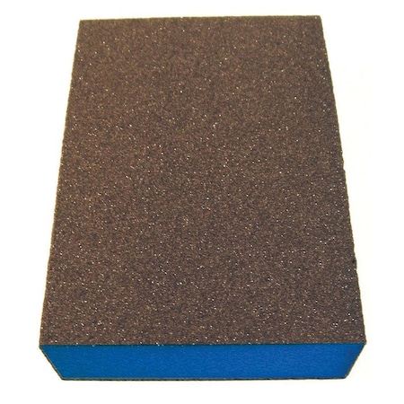 Webb Abrasives 2-5/8in x 3-7/8in x 1in Standard Sanding Block, Coarse SBC