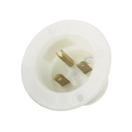 Leviton Industrial Grade Flanged Inlet 15 Amp, 250 Volt 15678-C