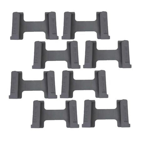 Mytee Products (8 Pack) Dovetail Twist lock Base 45 Degrees, 8PK CTL-Dovetail-Base45x8
