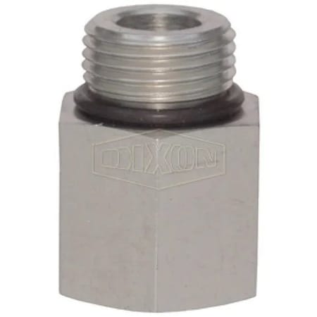 Dixon Pipe Adapter, 1-5/16-12 Nominal, Male O-Ring Boss x FNPT, Steel, Domestic 6405-16-12