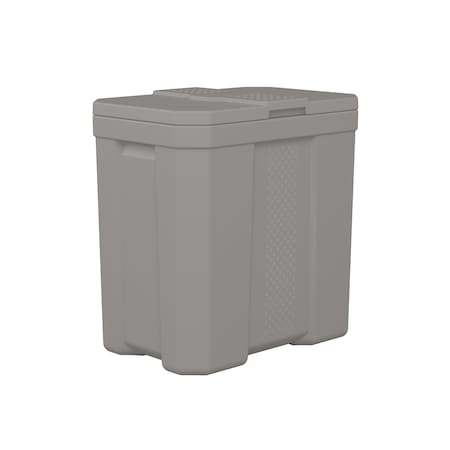 Suncast Commercial MULTI-PURPOSE BOX, GRAY, 28 Gallon capacity BMBX300D