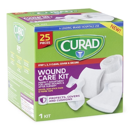 Medline CURAD Wound Care Kit, 12PK CUR1625V1