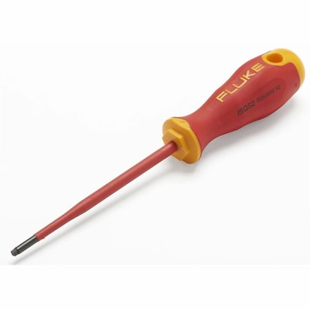 Fluke Insulated Square Screwdriver #2 Round ISQS2