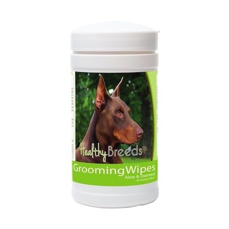 Pamperedpets Doberman Pinscher Grooming Wipes PA3491682