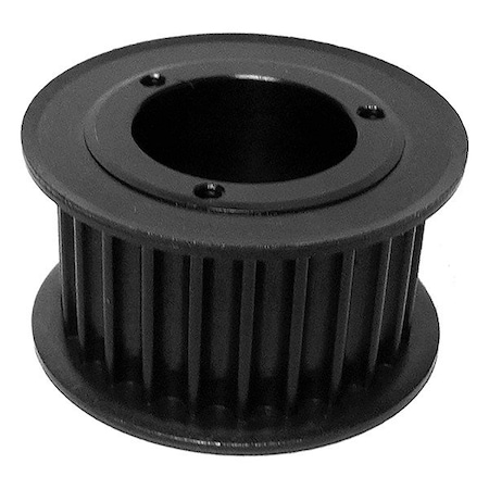 Zoro Select TimingBeltPulley, CastIron, W11/2in QD56-8M-30
