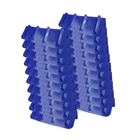 Mytee Products Blue Corner Protector V Shaped Edge Guard 8in x 8in x 24in Inches, 20PK PCPVB24Bx20