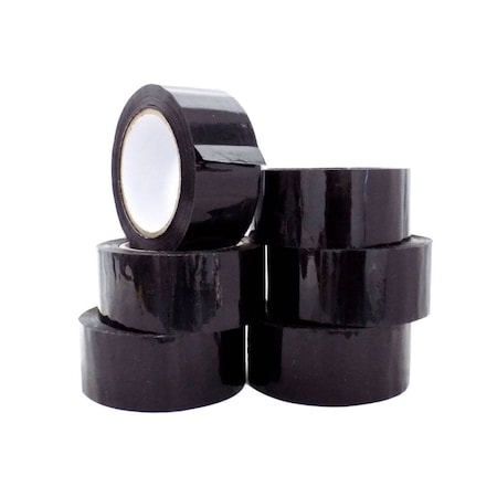 Wod Tape CSTC22SBA Commercial Grade Carton Sealing Packaging Tape: 3 in. x 55 yds, 24PK WOD CSTC22SBA-03000-24-55-BLA