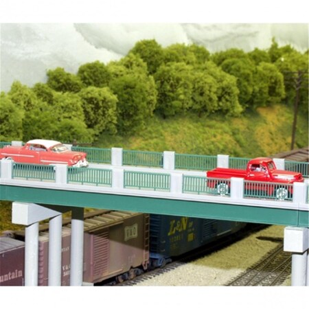 Rix Product 50 ft. Ho Scale Wrought Iron Highway Overpass Kit RIX121