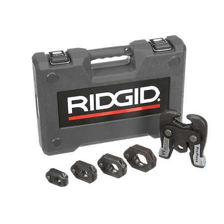 Ridgid Standard Press Ring Kit, For 1/2 in to 1-1/4 in Copper (Plumbing), Stainless Steel Pipe 27423