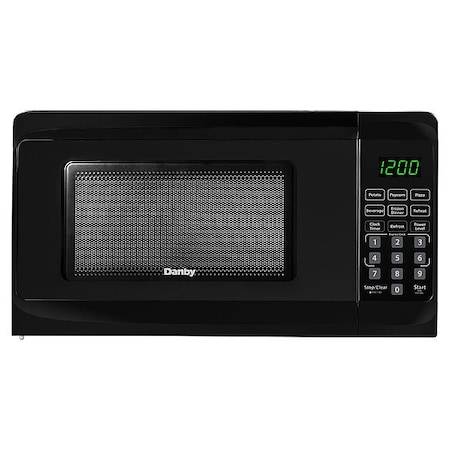 Danby MicrowaveOven, Black, 0.7cuft, 17-1/2inW DBMW0720ABD
