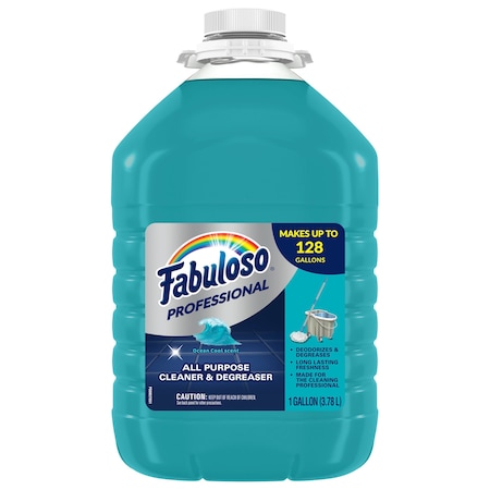 Fabuloso All Purpose Cleaner, 1 Gallon, Pleasant, 40 PK US05252A